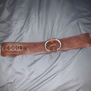 Garuglieri Accessories - π2/$30 Garuglieri - genuine leather wide belt - M Garuglieri Accessories - π2/$30 Garuglieri - genuine leather wide belt - M